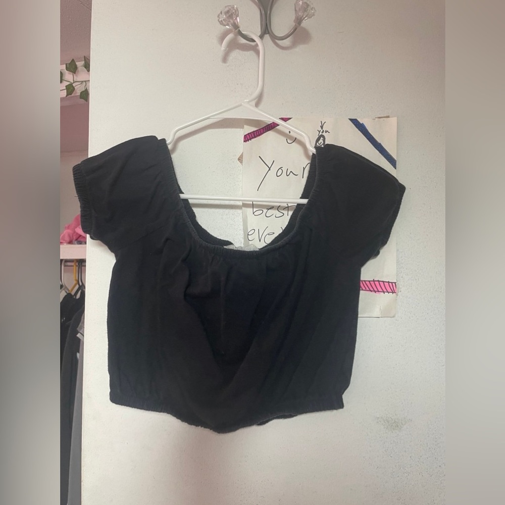 Off Shoulder Crop Top (NWOT)